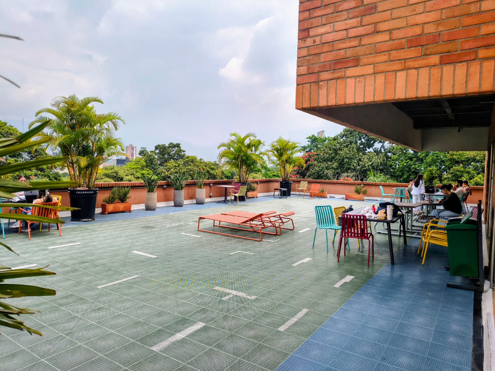 Terraza al aire libre OASIS